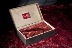 Ein Sextoy ist heutzutage nur perfekt als Rundumsorglospaket. Hier die edle Schatulle, in der die Toys vom Turner Rudi geliefert werden.